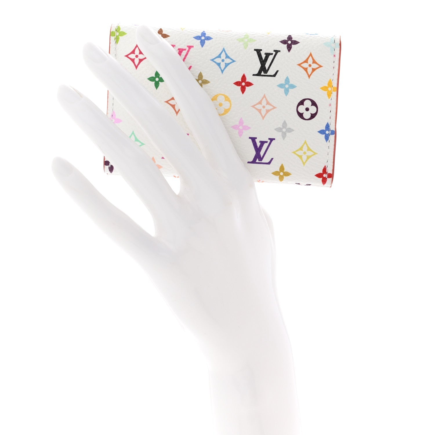 Louis Vuitton LV X TM Monogram Multicolor Slim Card Holder White