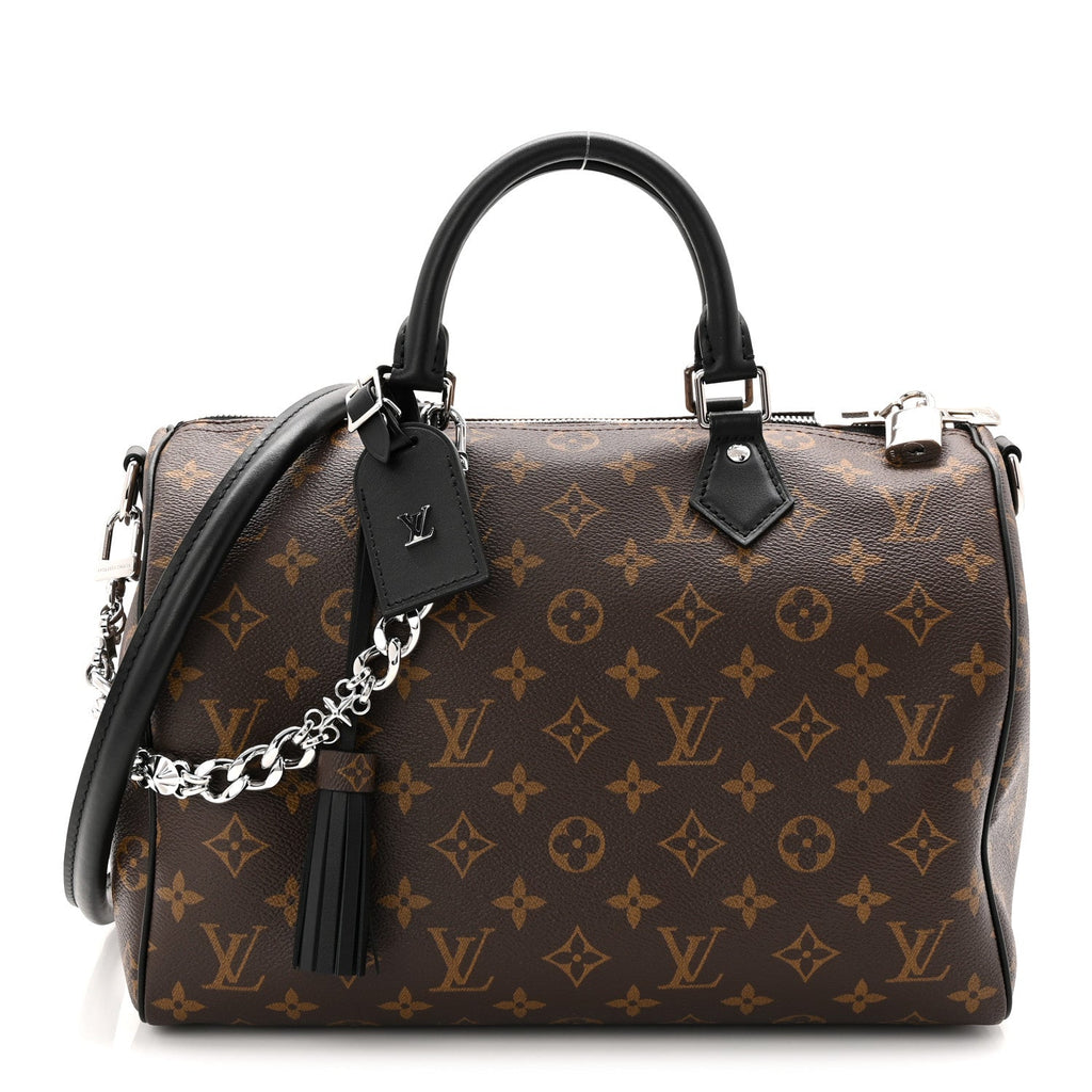 Louis Vuitton Monogram Speedy Soft 30 Dark
