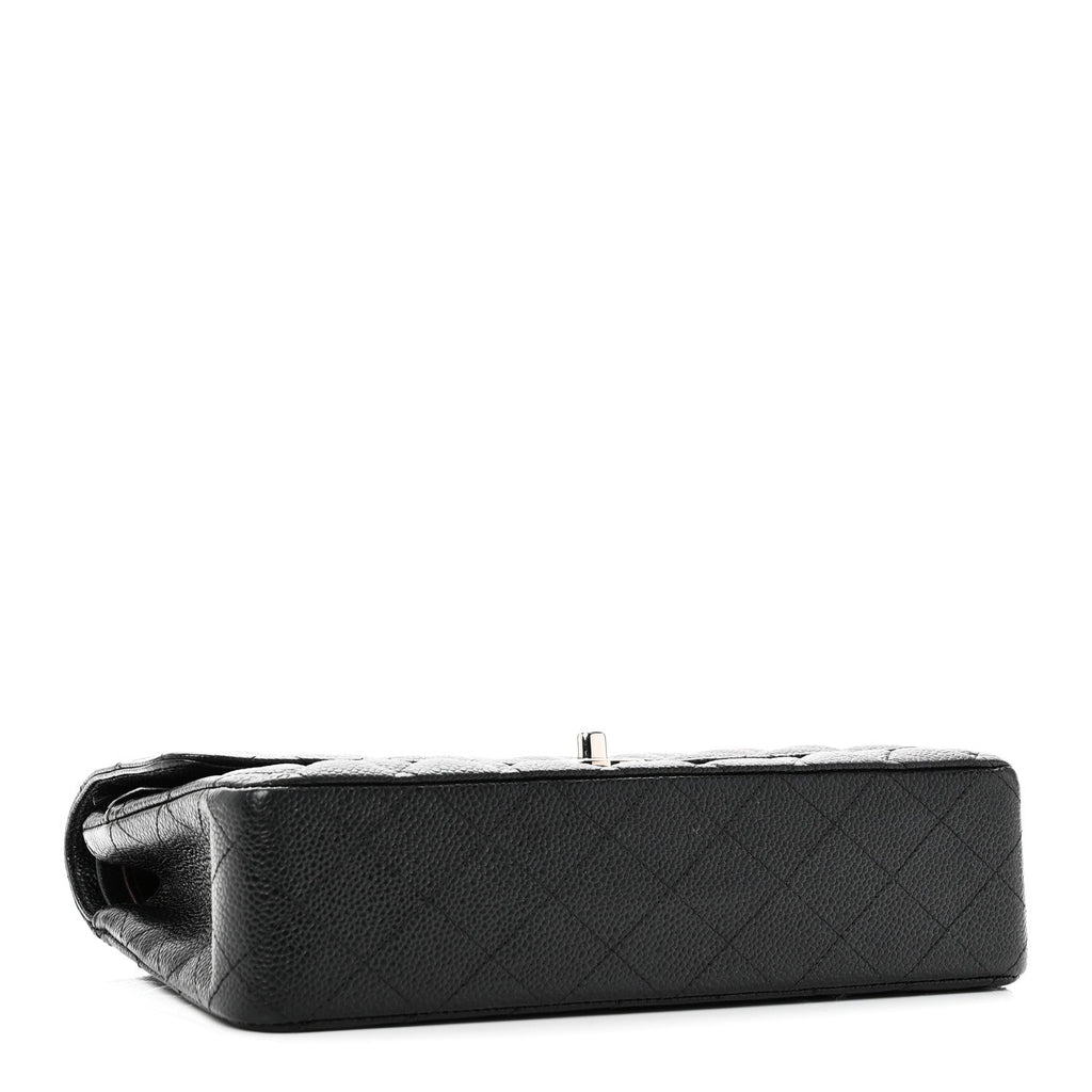 Chanel Caviar Quilted Medium Double Flap Black