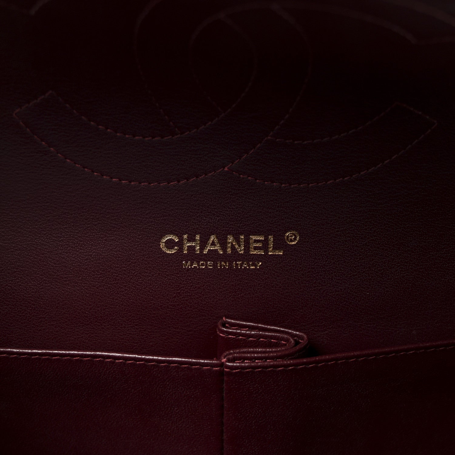Chanel Lambskin Quilted Jumbo Double Flap  Black