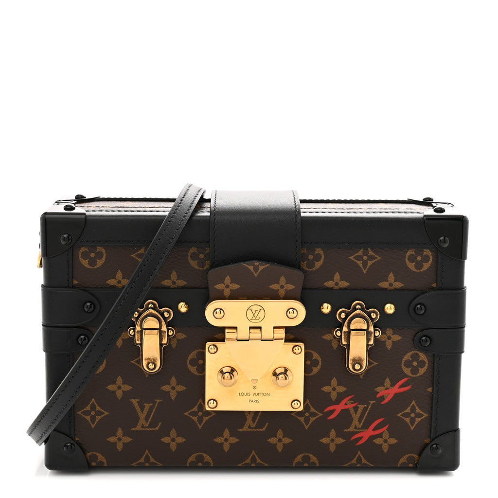 Louis Vuitton Monogram Petite Malle Black