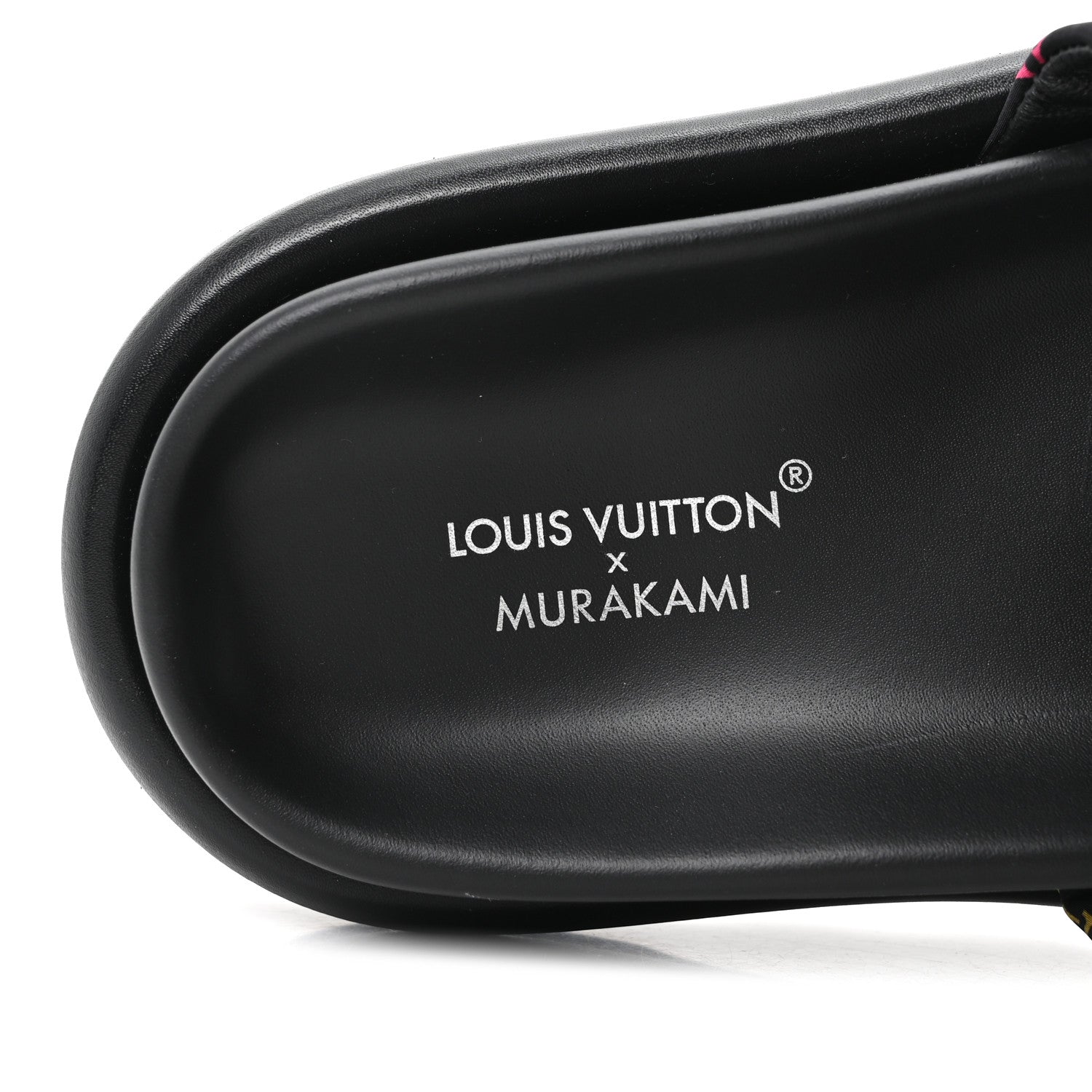 Louis Vuitton LV X TM Monogram Multicolor Pool Pillow Flat Comfort Mule 35 Black