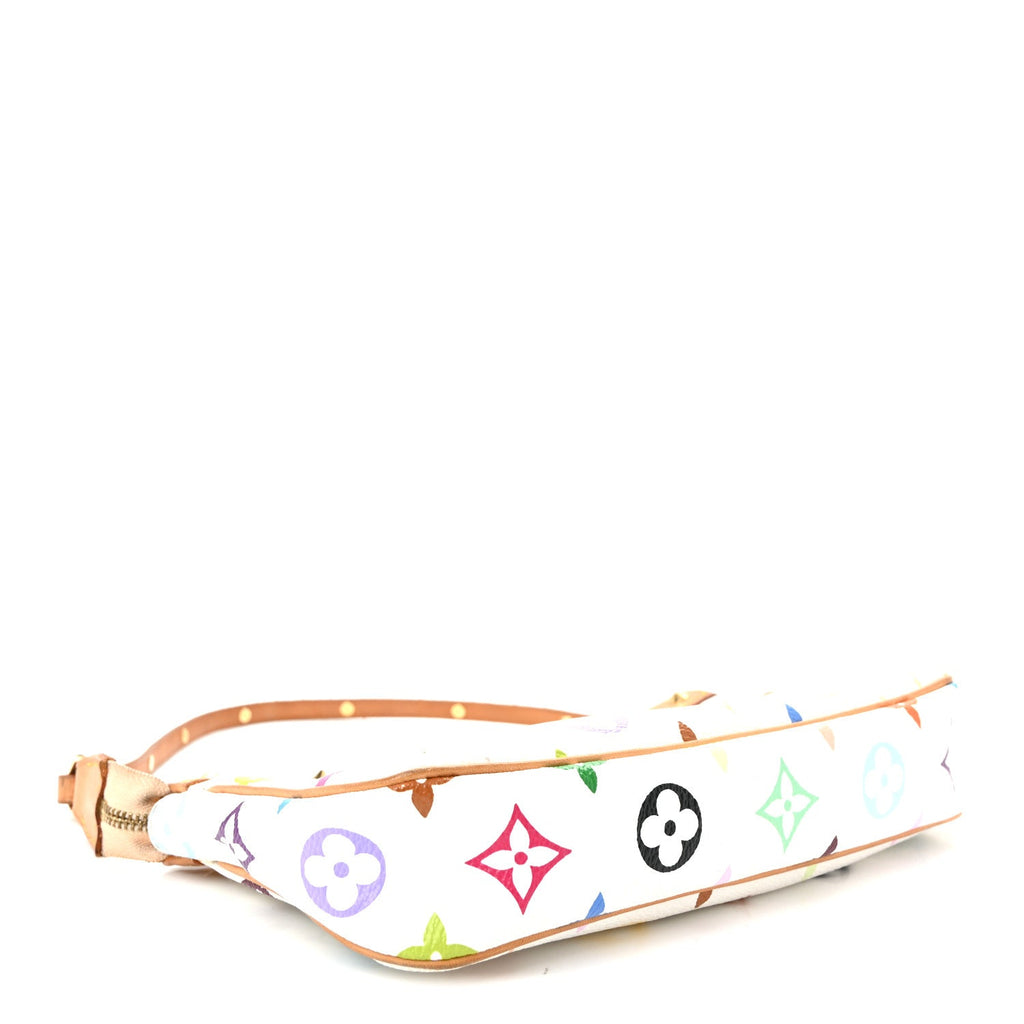 Louis Vuitton Monogram Multicolor Pochette Accessories White