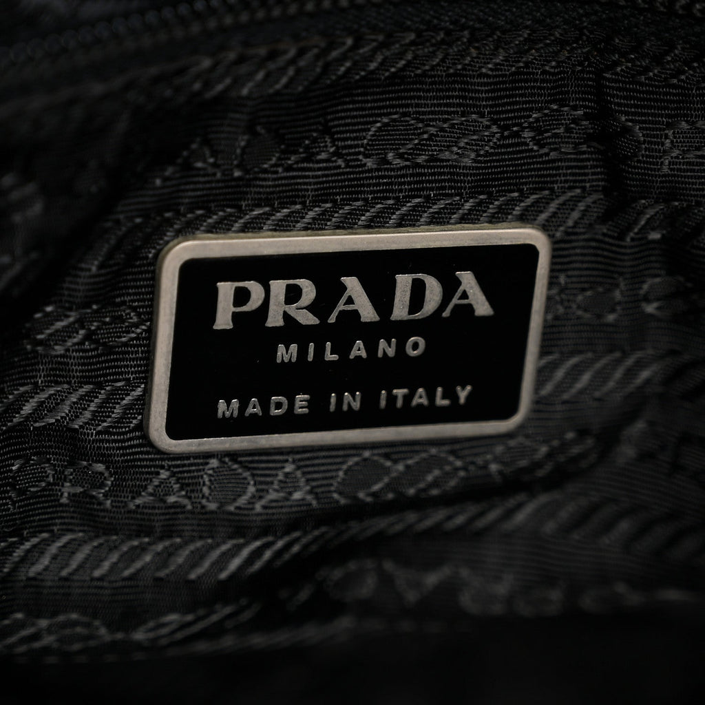 Prada Tessuto Nylon Tote Black
