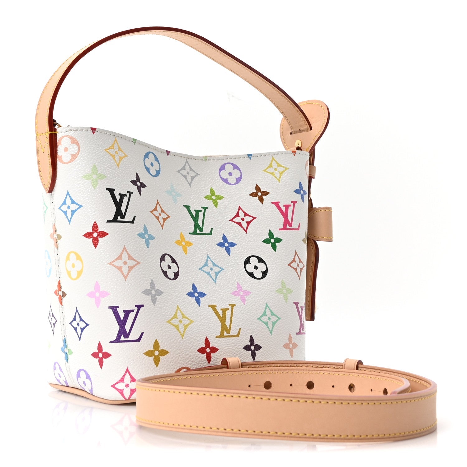 Louis Vuitton LV X TM Monogram Multicolor All In BB White