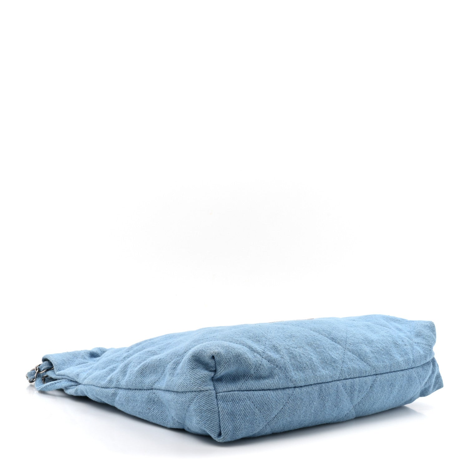 Chanel Denim Quilted Chanel 22 Light Blue