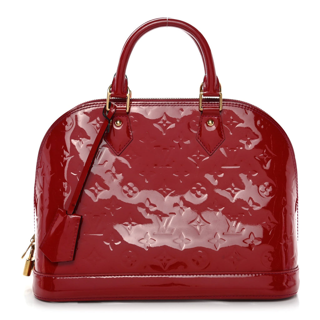 Louis Vuitton Vernis Alma PM Rose Indien