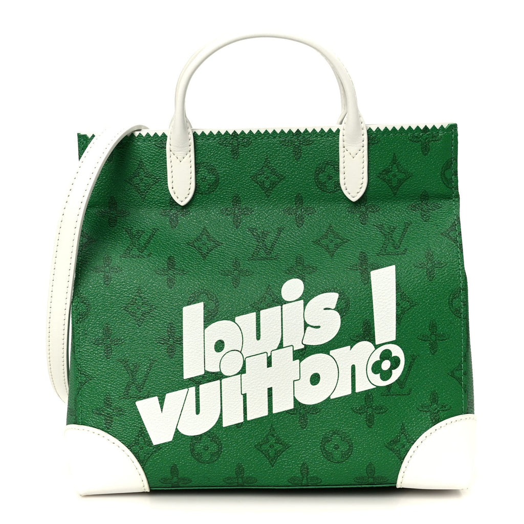 Louis Vuitton Vintage Monogram Everyday LV Litter Green