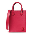 Louis Vuitton Epi Petit Sac Plat Rose Pondicherry