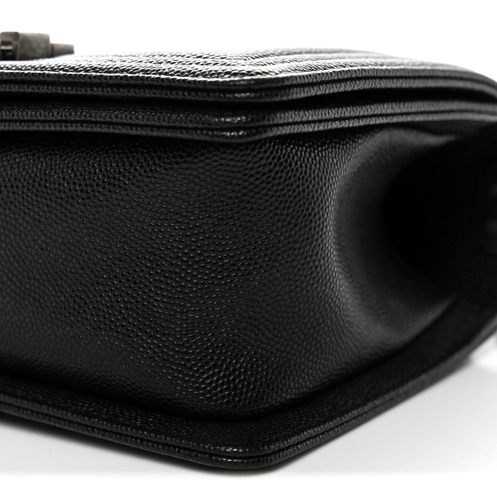 Chanel Caviar Quilted Small Boy Flap Black