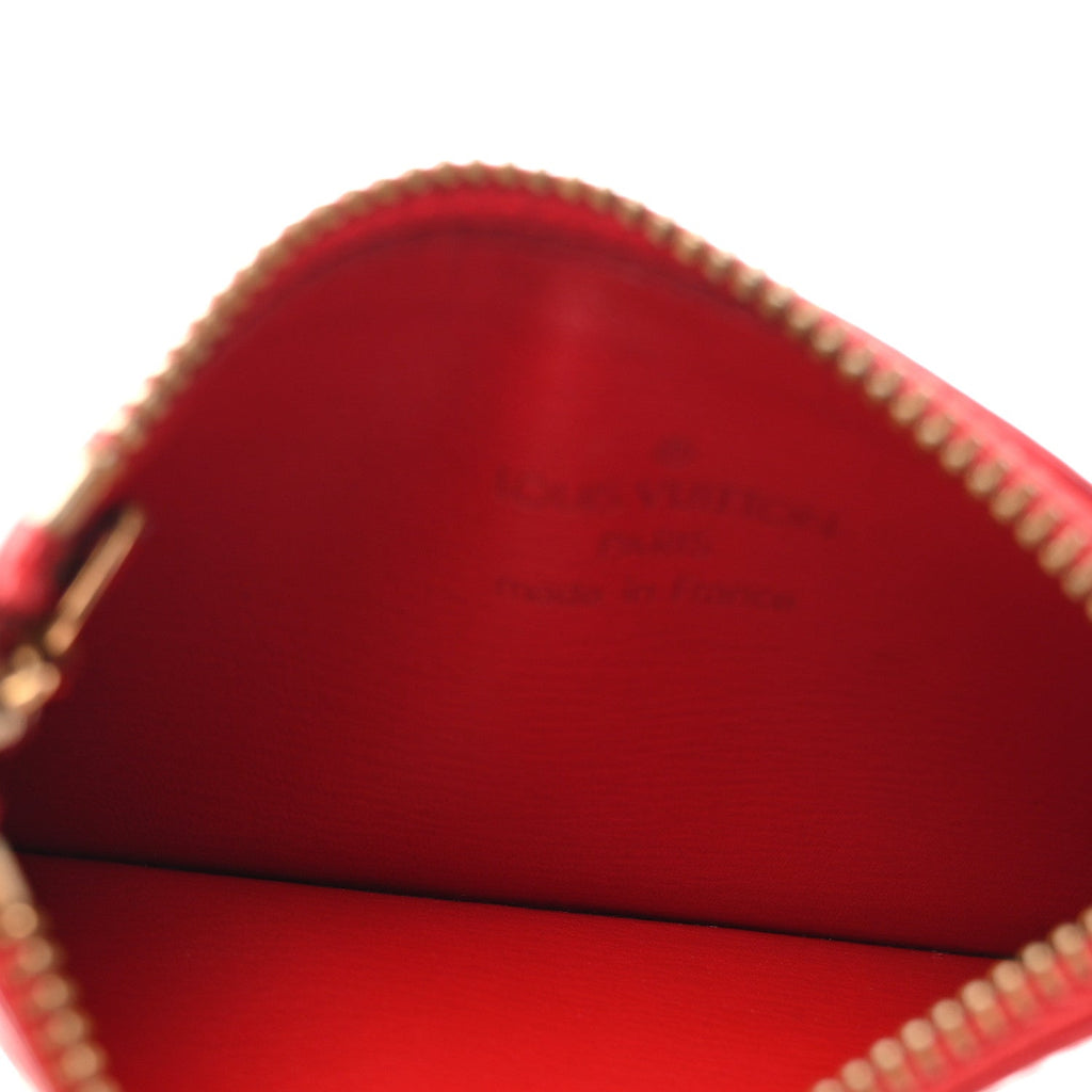 Louis Vuitton Epi Key Pouch Castillan Red