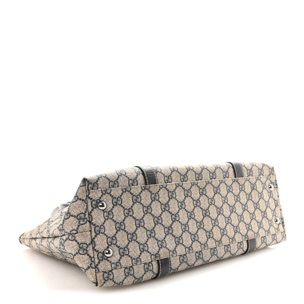 Gucci GG Plus Monogram Medium Joy Tote Navy