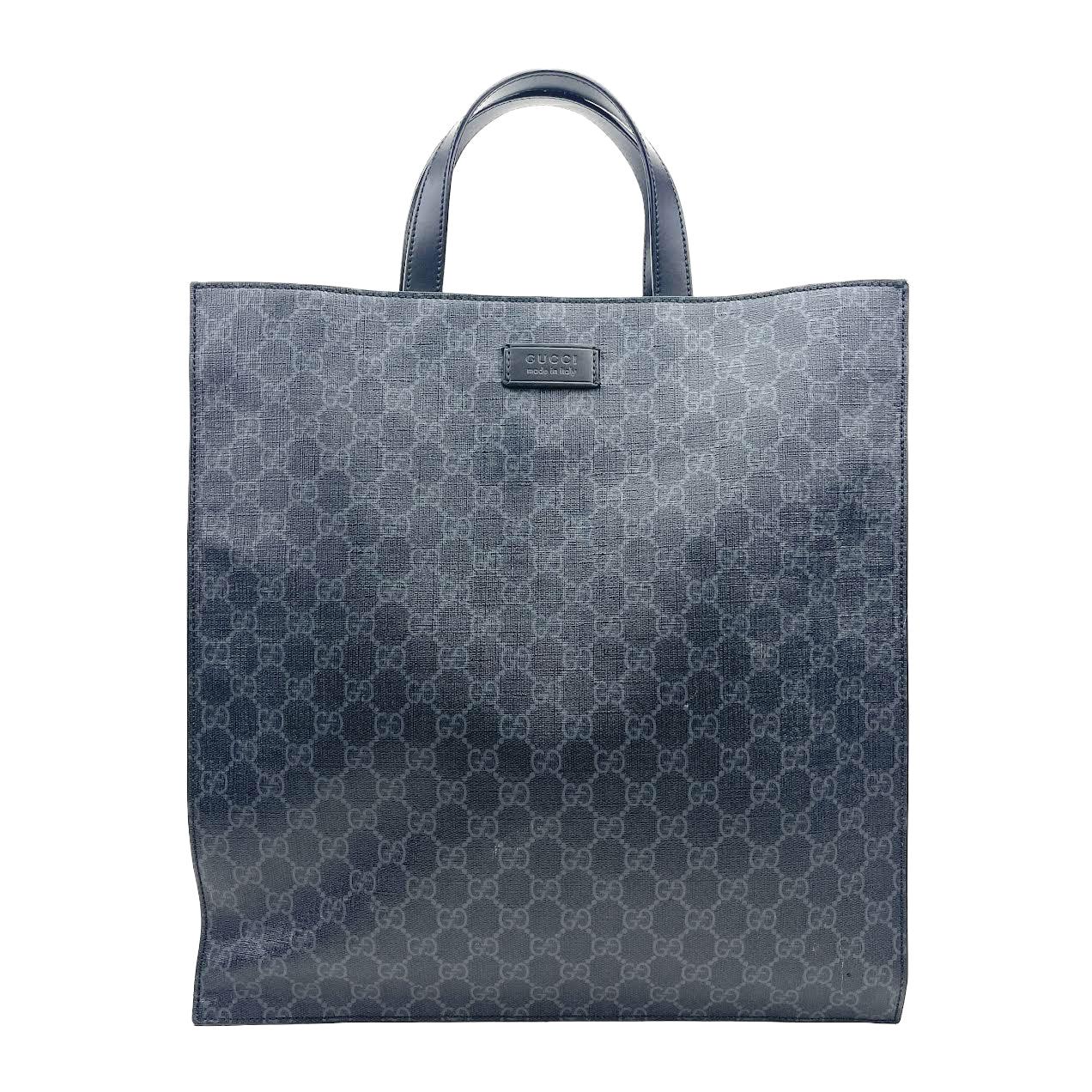 GUCCI GG Canvas Blk Messenger - OUTLET ITEM FINAL SALE