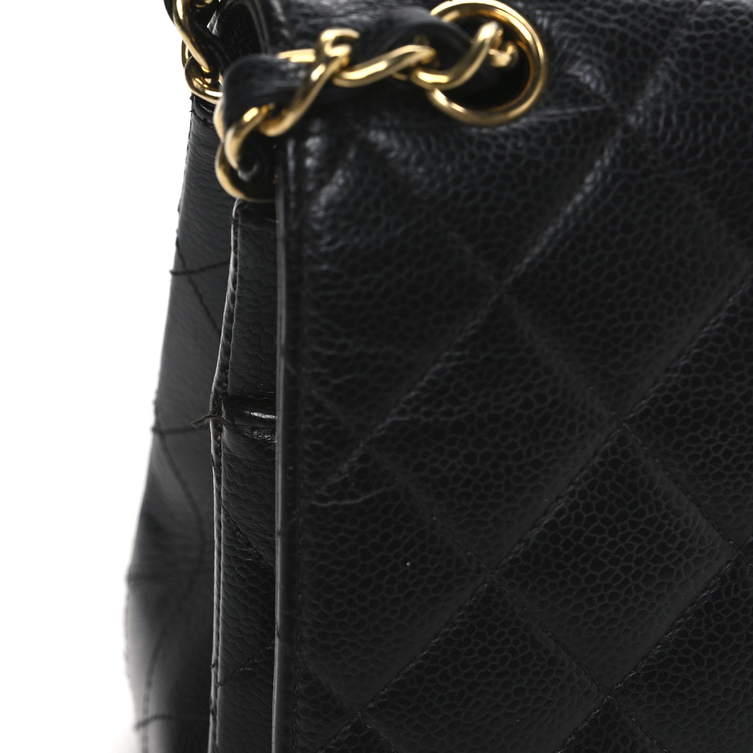 Chanel Caviar Quilted Jumbo Double Flap Black