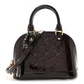 Louis Vuitton Vernis Alma BB Amarante