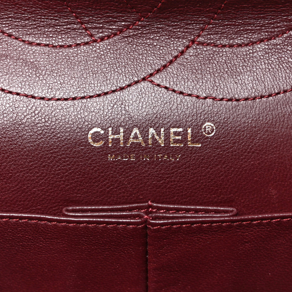 Chanel Aged Calfskin Quilted 2.55 Reissue 227 Flap Black