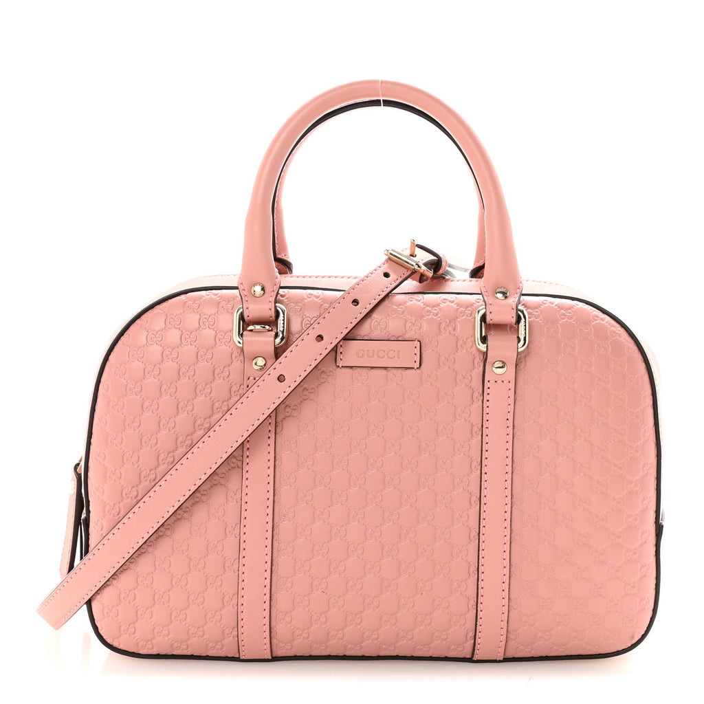 Gucci Soft Microguccissima Medium Crossbody Bag Soft Pink