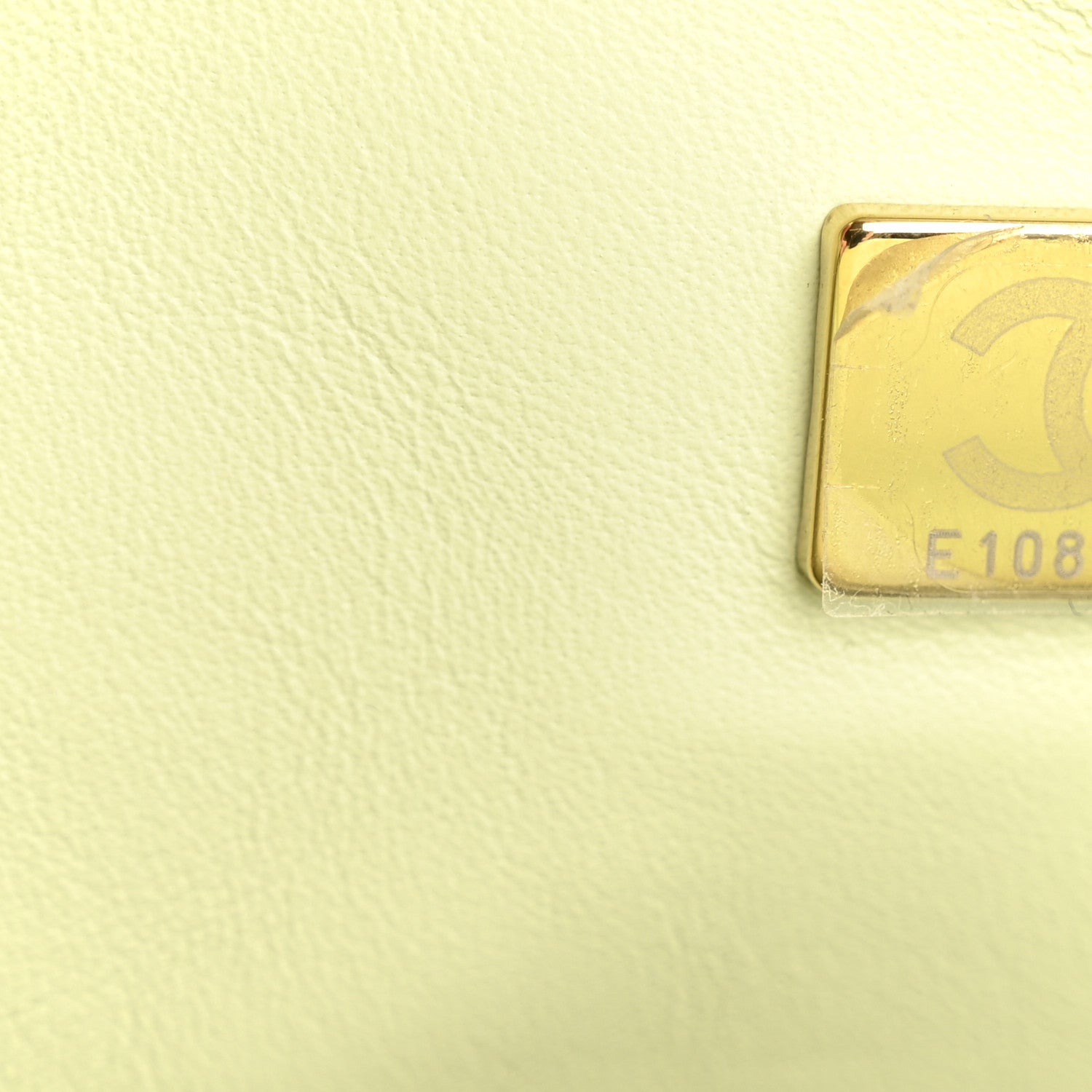 Chanel Lambskin Quilted Mini Pearl Crush Flap Light Green