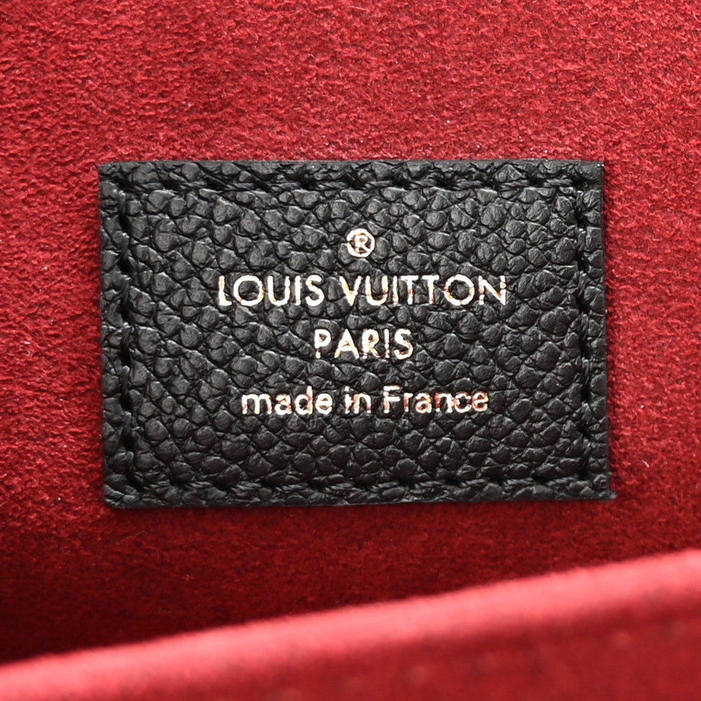 Louis Vuitton Empreinte Monogram Giant Pochette Metis Black Beige