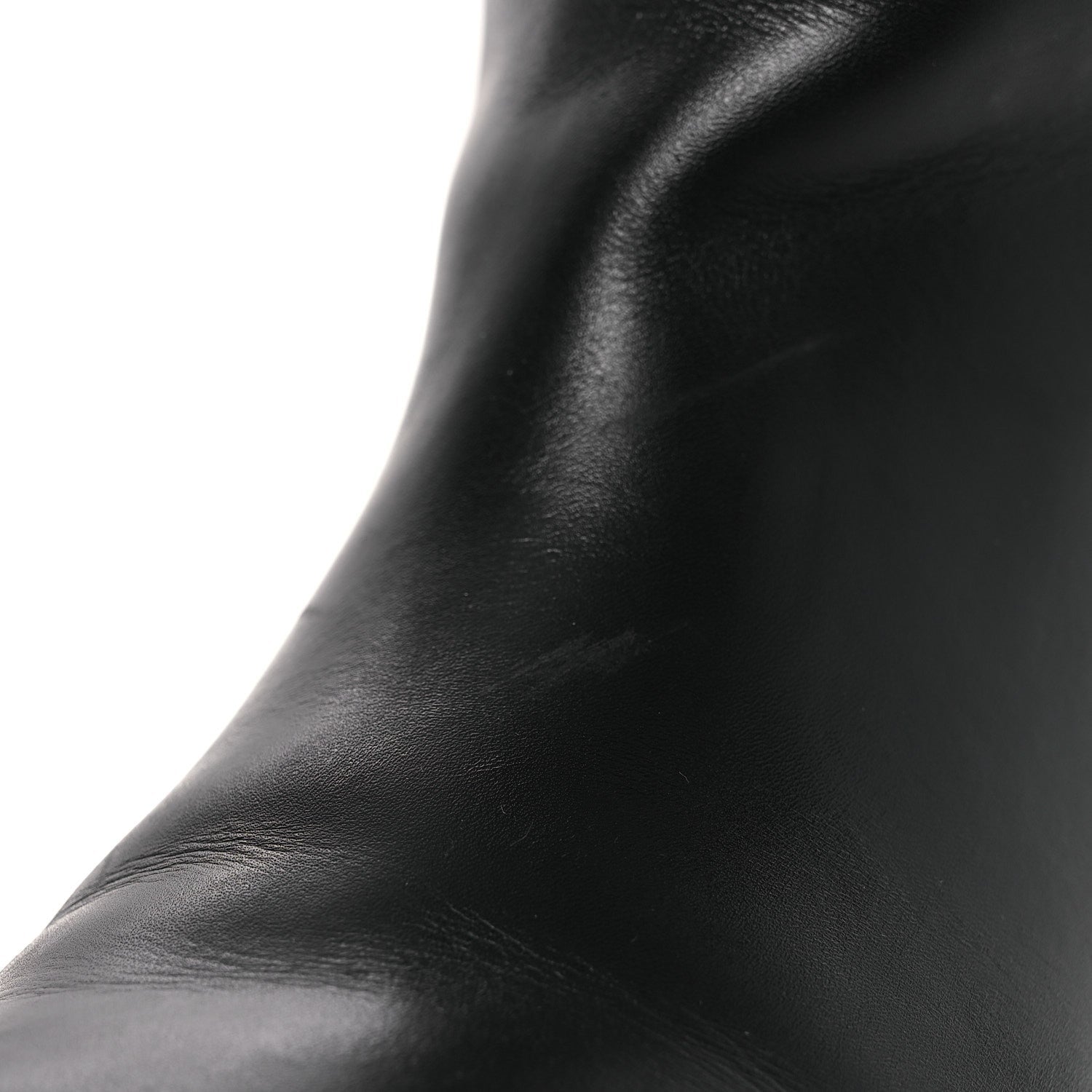 Gucci Guccissima Real Betis Glamour Calfskin Michelangelo Slim Horsebit Riding Boots 39.5 Black