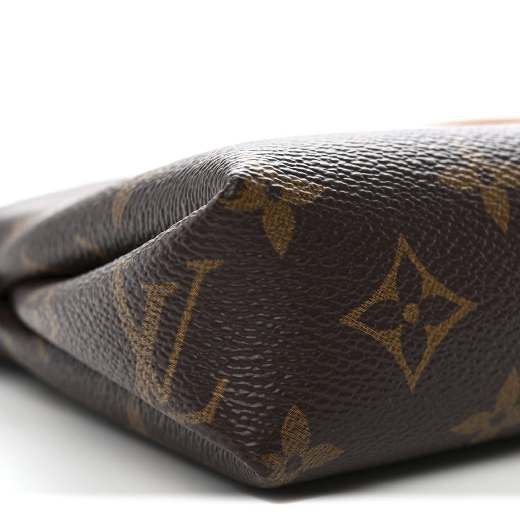 Louis Vuitton Monogram Pallas Clutch Rose Poudre