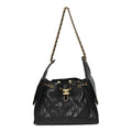 Chanel Caviar Quilted Small Chanel 25 Handbag Dark Navy