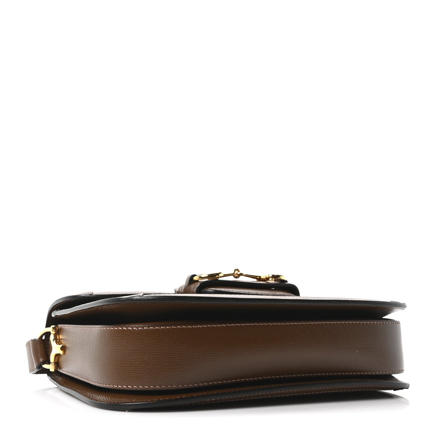 Gucci GG Supreme Monogram Horsebit 1955 Shoulder Bag Beige Brown Sugar