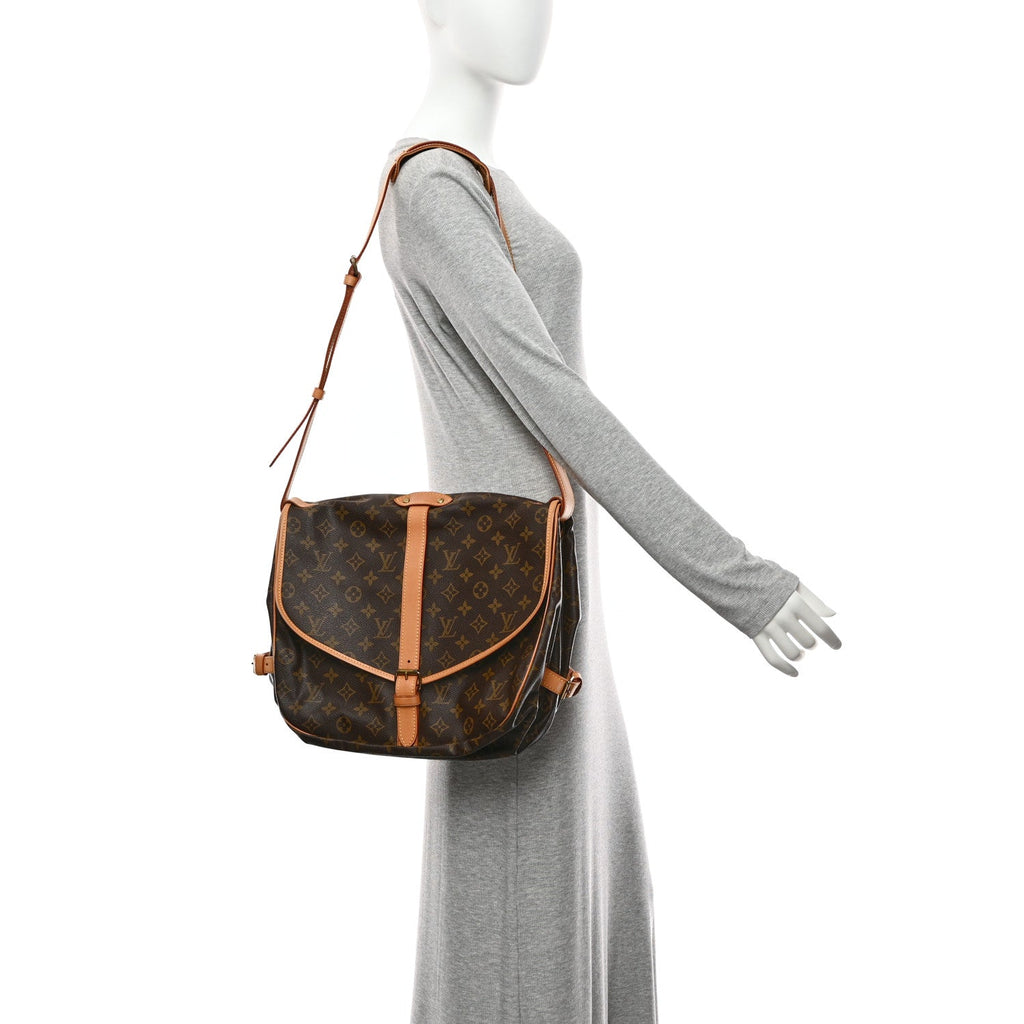 Louis Vuitton Monogram Saumur 35