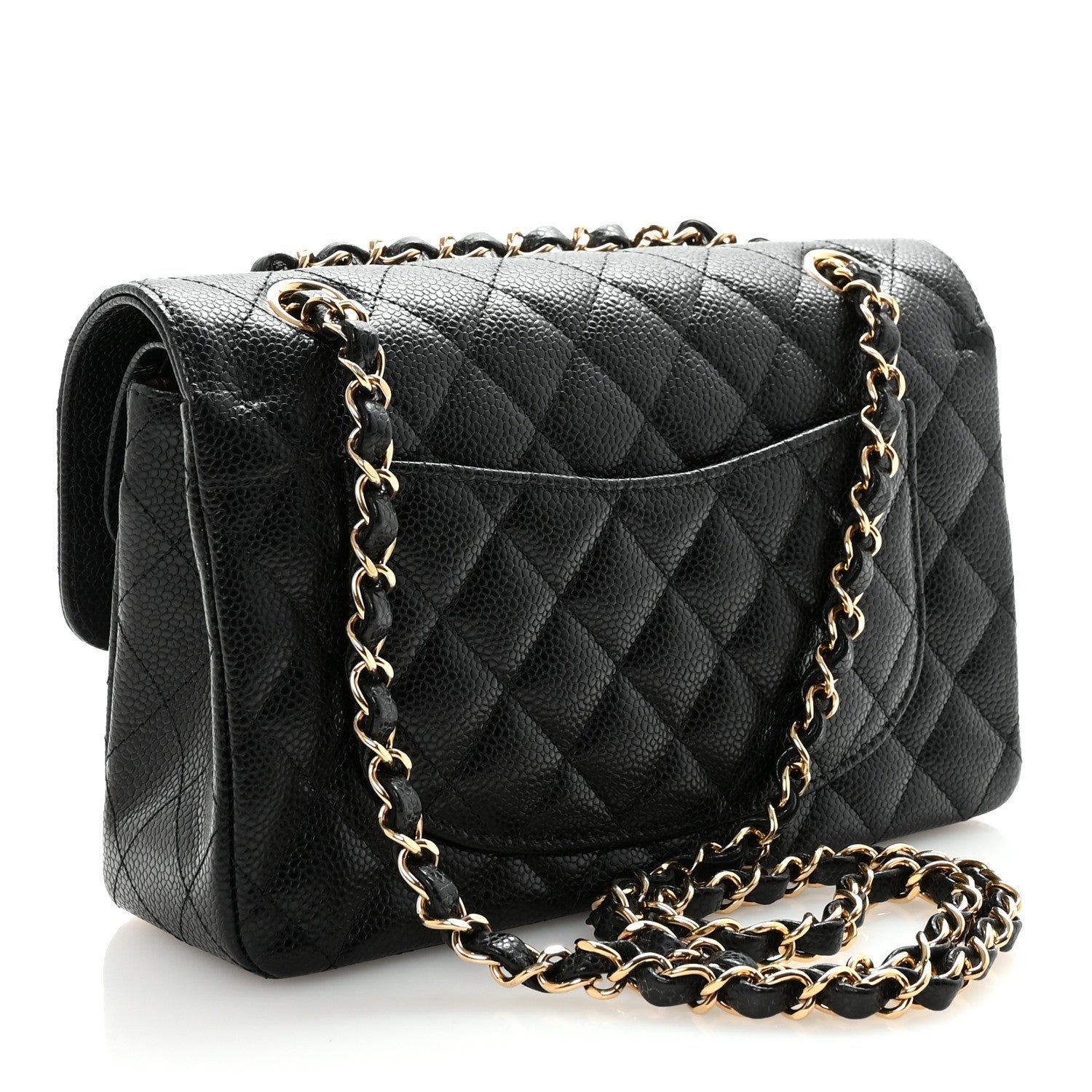 Chanel Caviar Quilted Small Double Flap Black