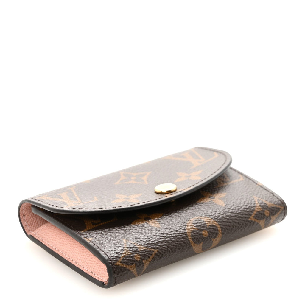 Louis Vuitton Monogram Rosalie Coin Purse Rose Ballerine