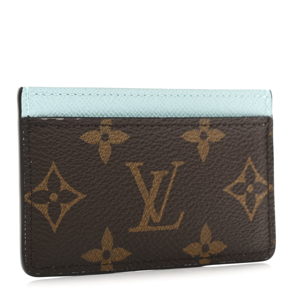 Louis Vuitton Monogram Vivienne Card Holder Animation Blue