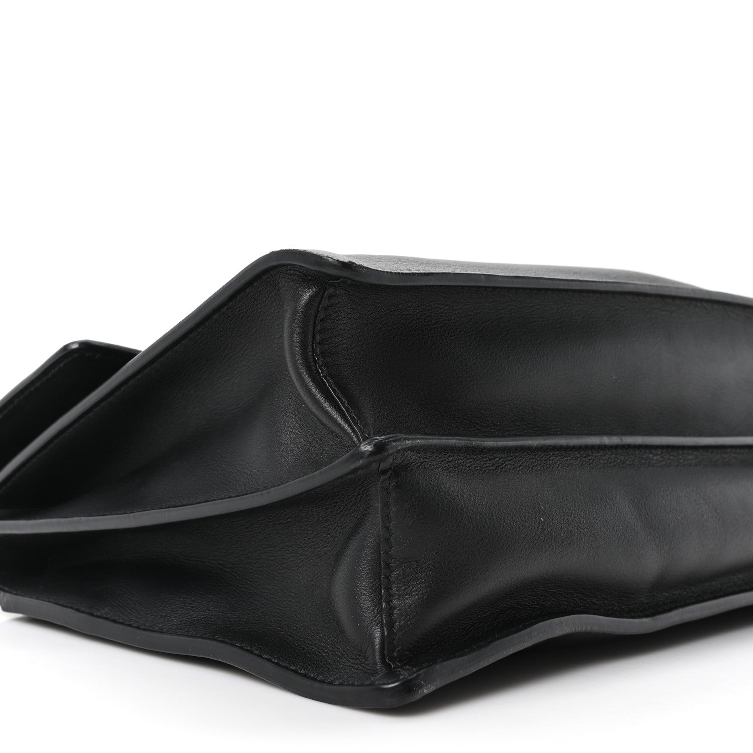 Prada Calfskin Medium Soft Sound Shoulder Bag Black