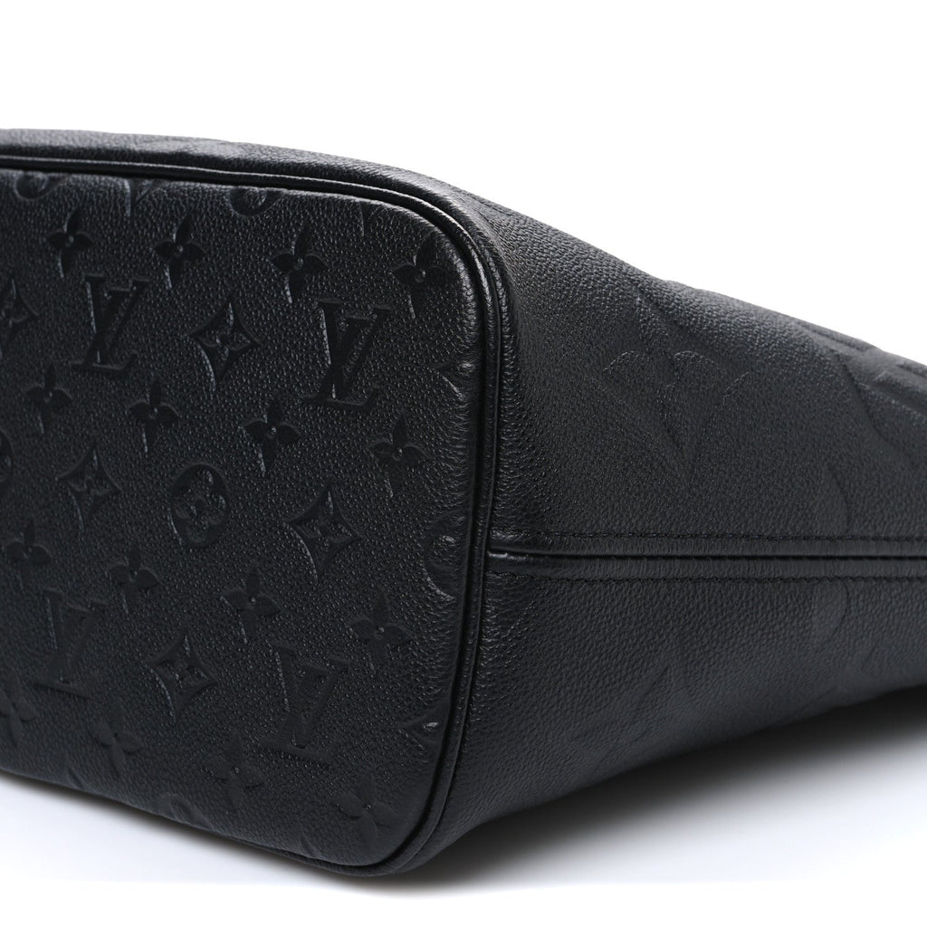 Louis Vuitton Empreinte Monogram Giant Neverfull MM Black