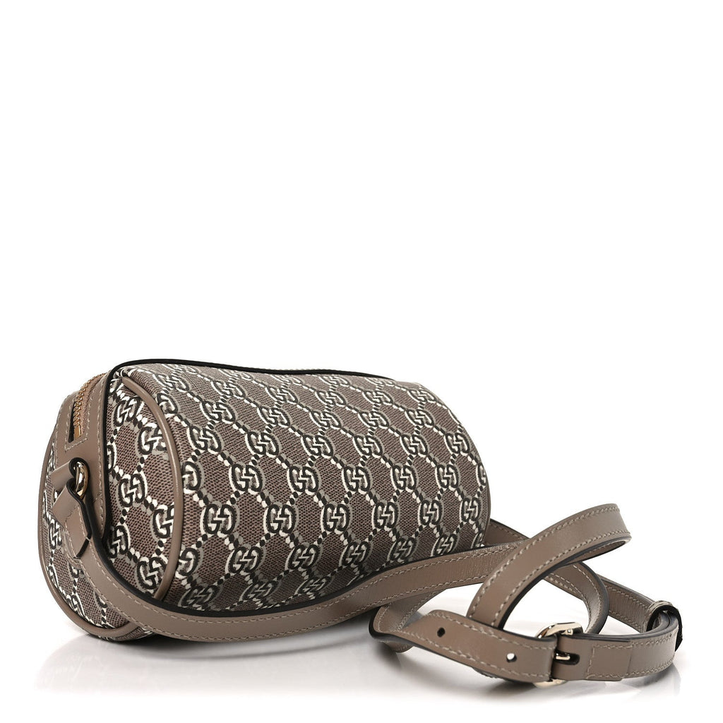Gucci GG Shadow Monogram Mini Shoulder Bag Taupe