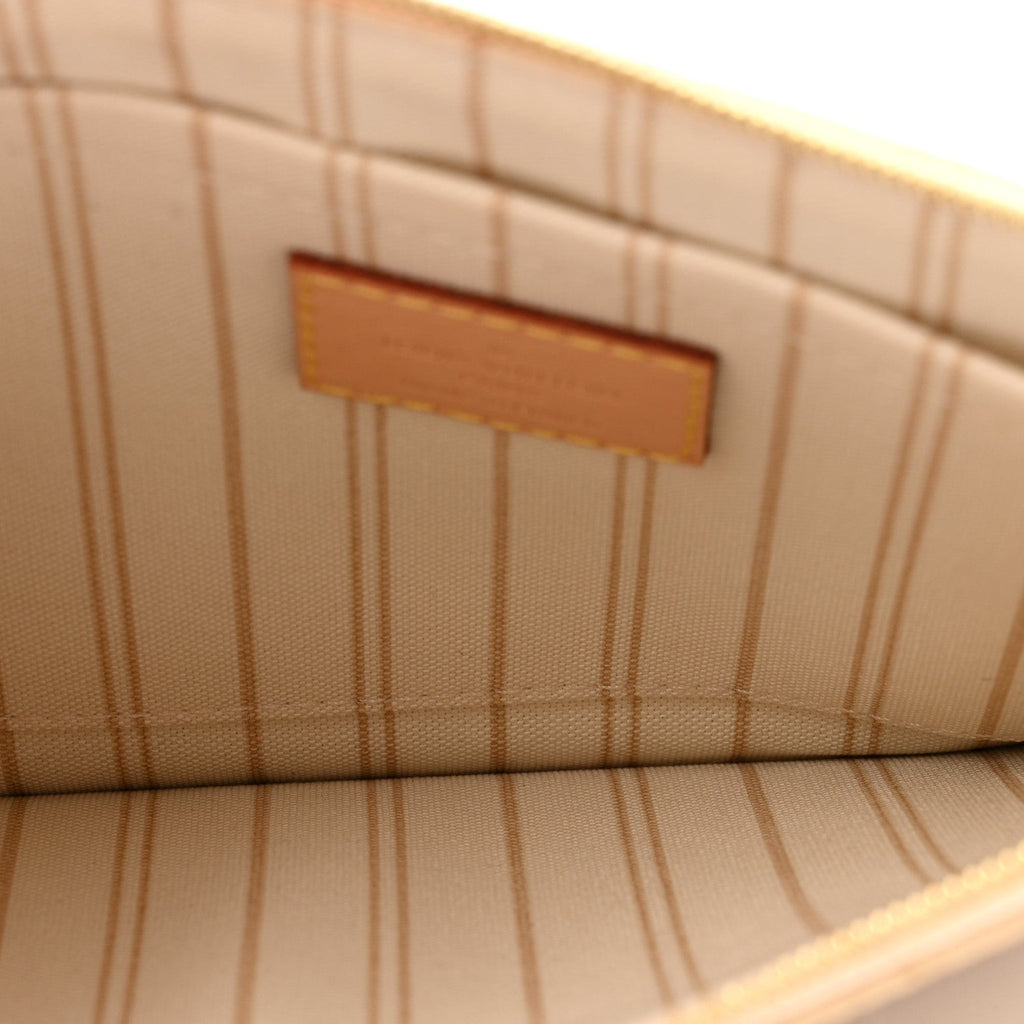Louis Vuitton Damier Azur Neverfull MM GM Pochette
