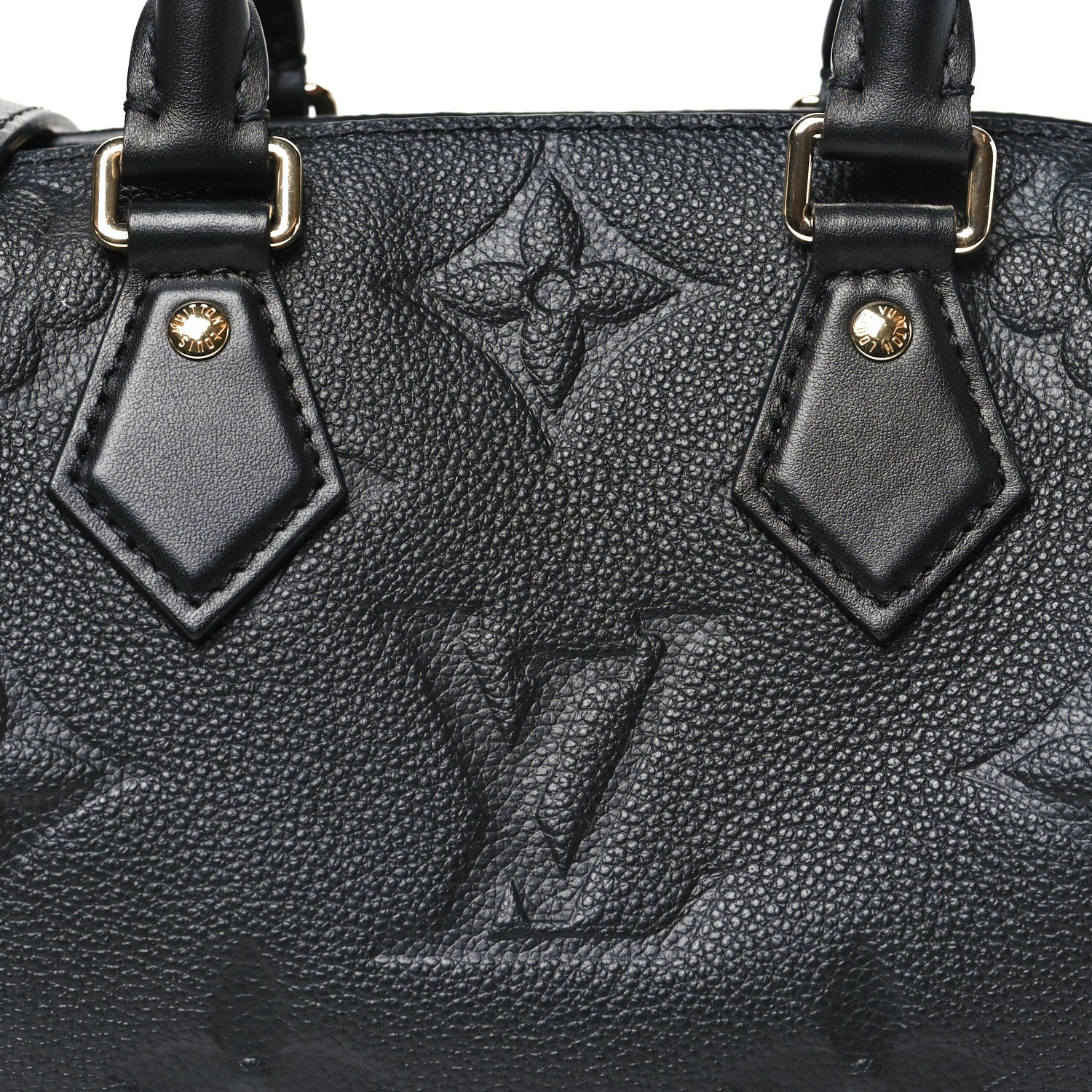 Louis Vuitton Empreinte Monogram Giant Speedy Bandouliere 20 Black
