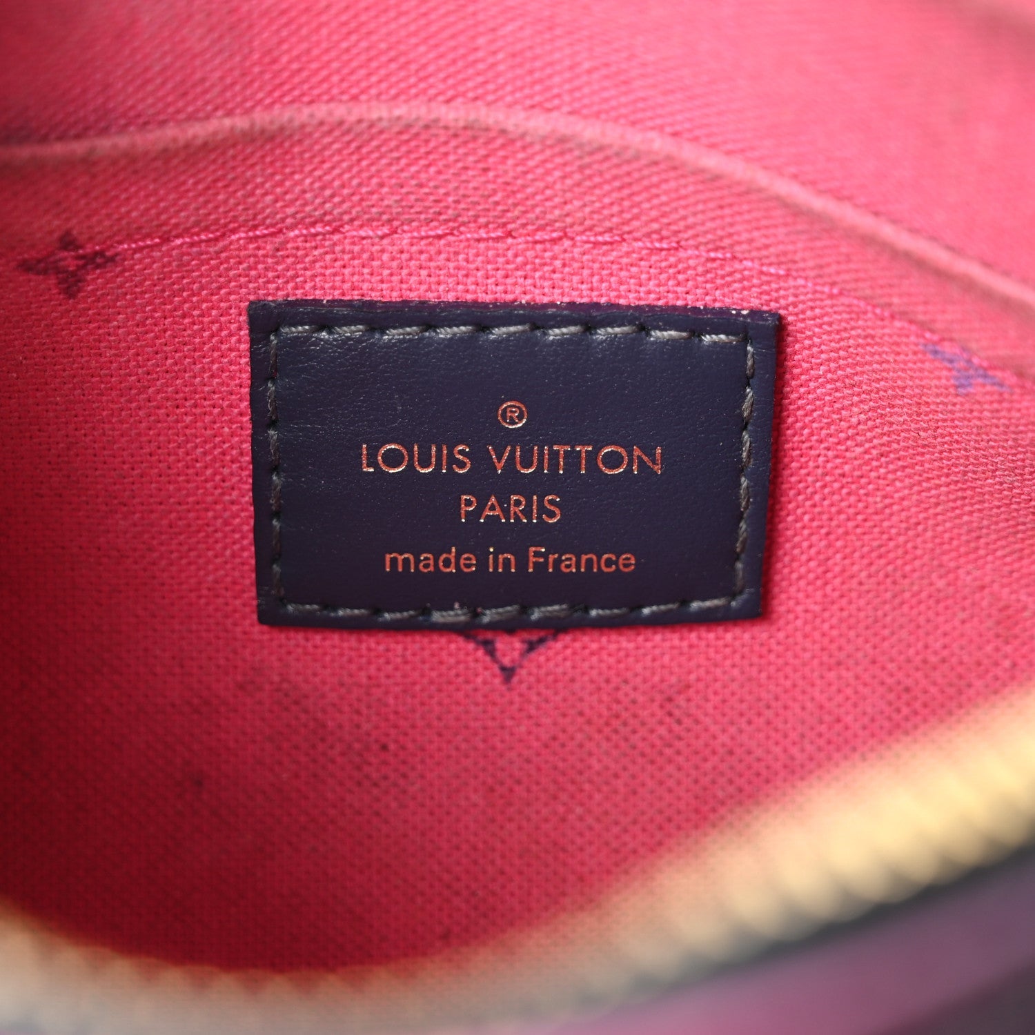 Louis Vuitton Monogram Giant Spring In The City Papillon BB Midnight Fuchsia