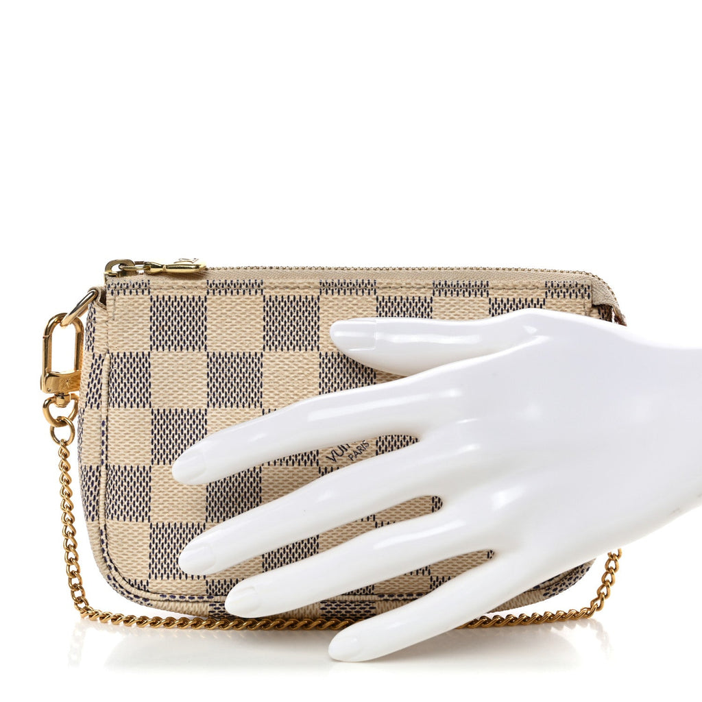 Louis Vuitton Damier Azur Mini Pochette Accessories