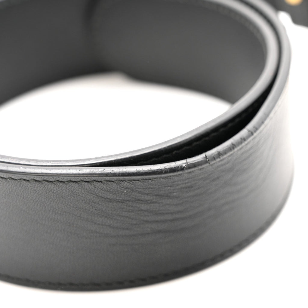 Gucci Calfskin Double G 40mm Belt 70 28 Black