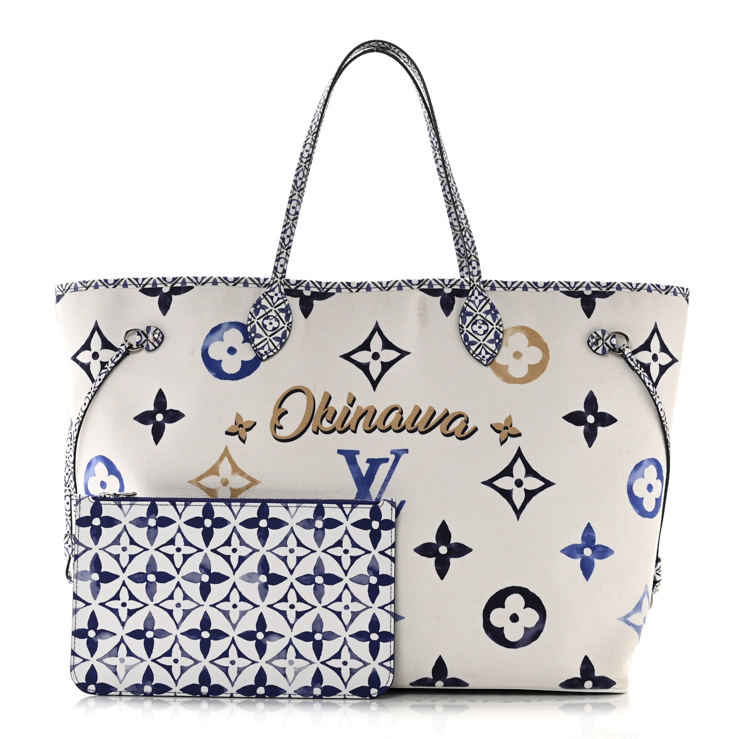 Louis Vuitton Monogram Canvas By The Pool Okinawa 2.0 Neverfull GM Blue
