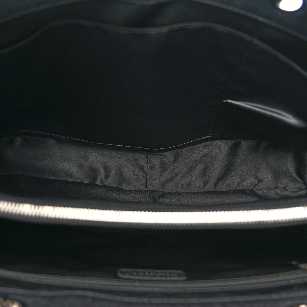 Chanel Caviar Quilted XL Grand Shopping Tote GST Black