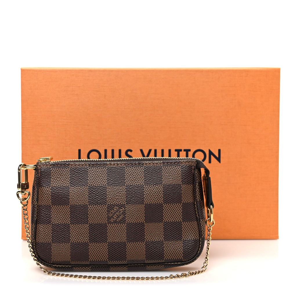 Louis Vuitton Damier Ebene Mini Pochette Accessories