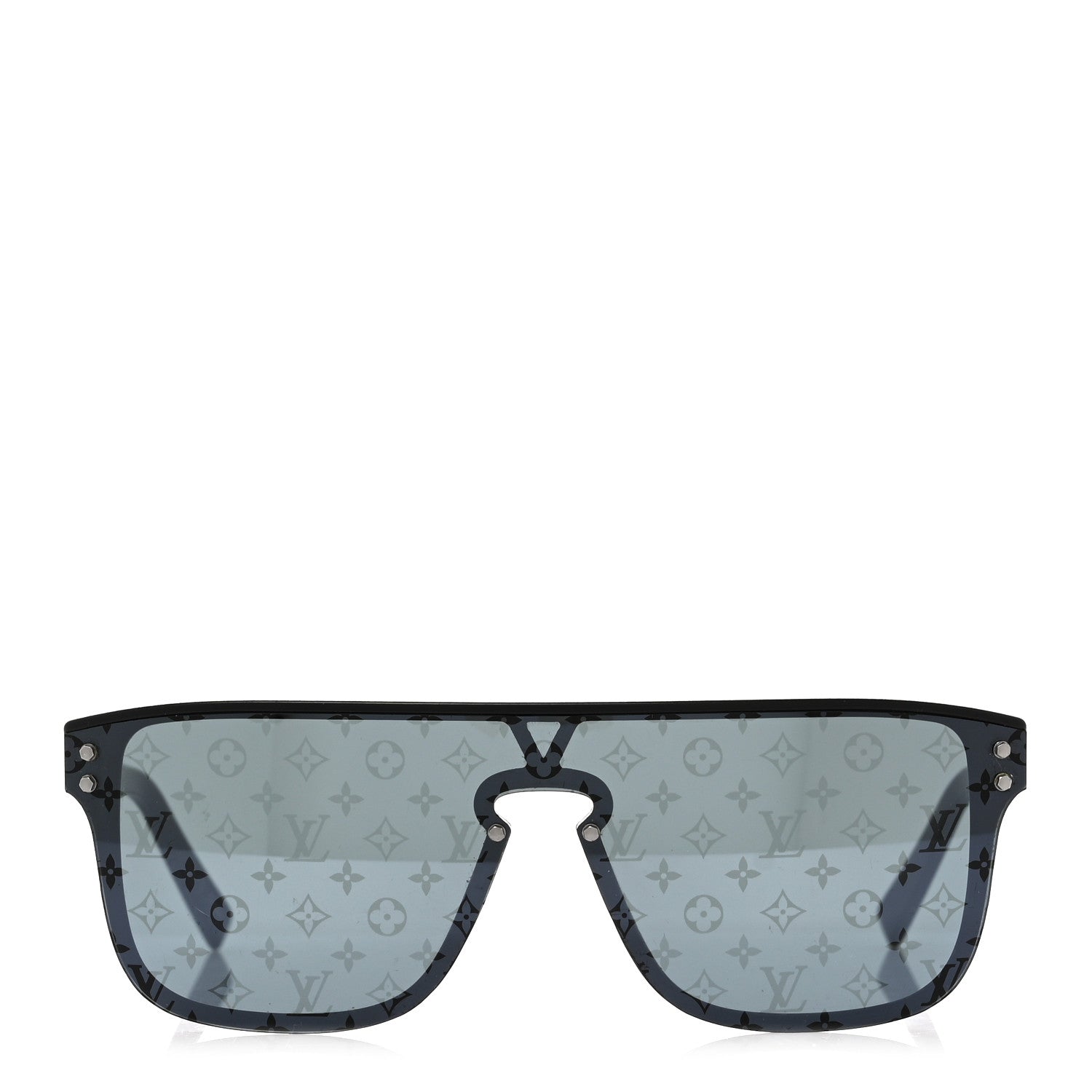 Louis Vuitton Acetate LV Waimea Square Sunglasses Z1082W Black