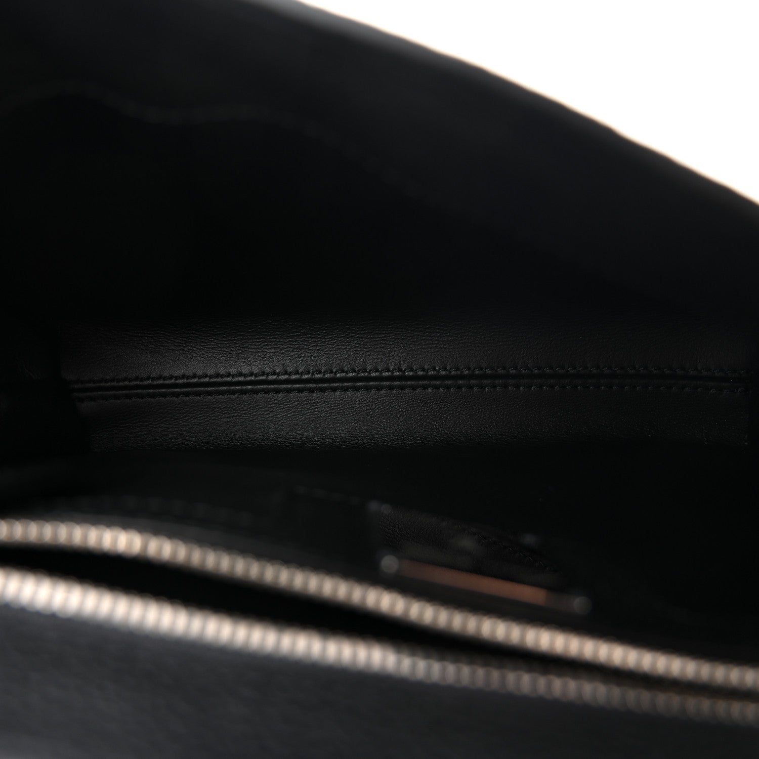 Louis Vuitton Cuir Millesime Georges Pouch Black