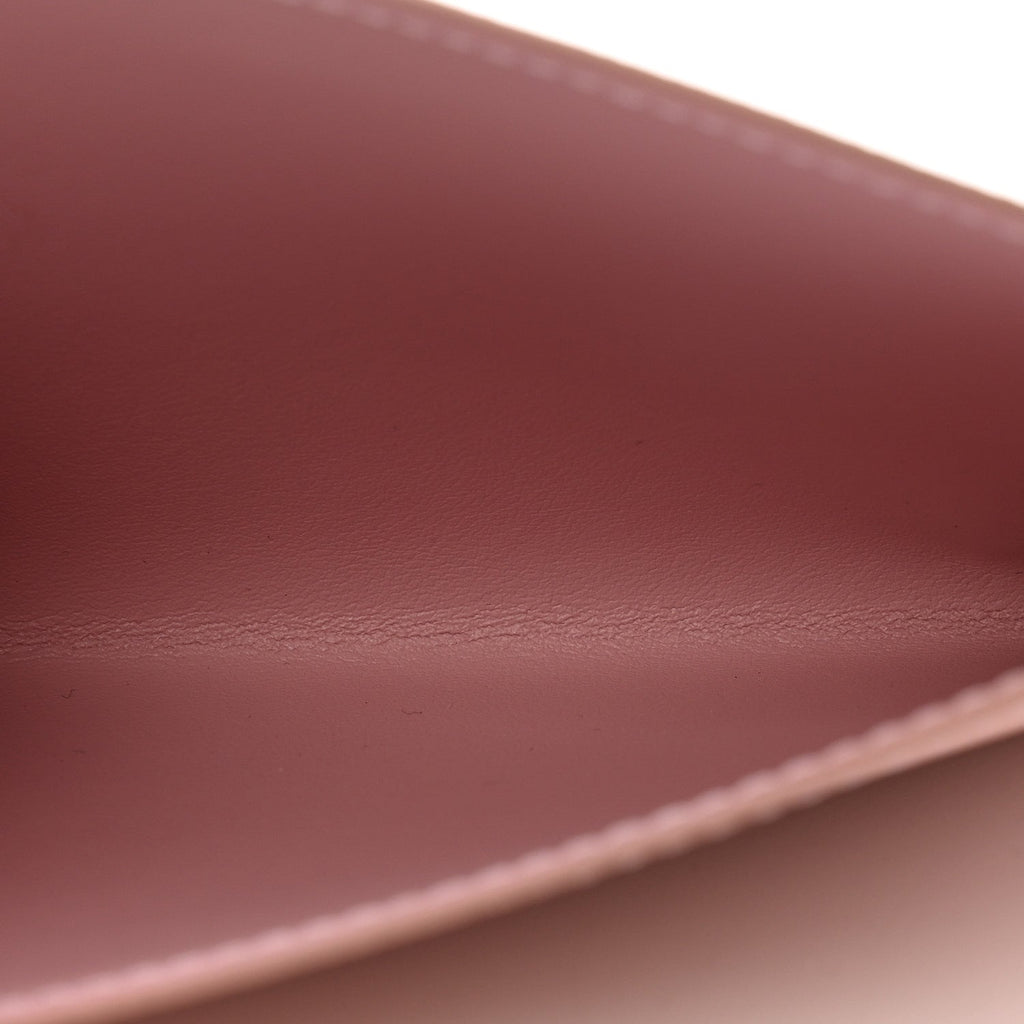 Louis Vuitton Calfskin Felicie Card Holder Insert Rose Ballerine