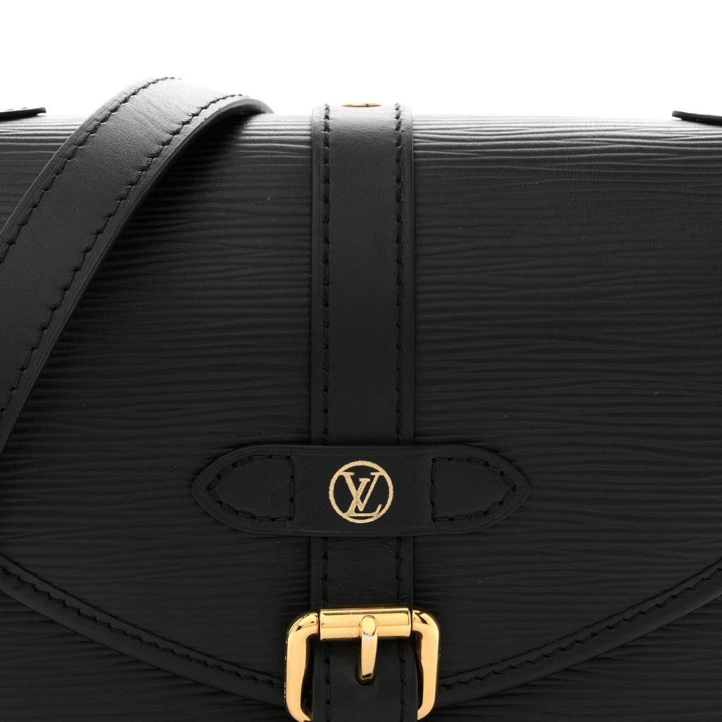 Louis Vuitton Epi Saumur BB Black