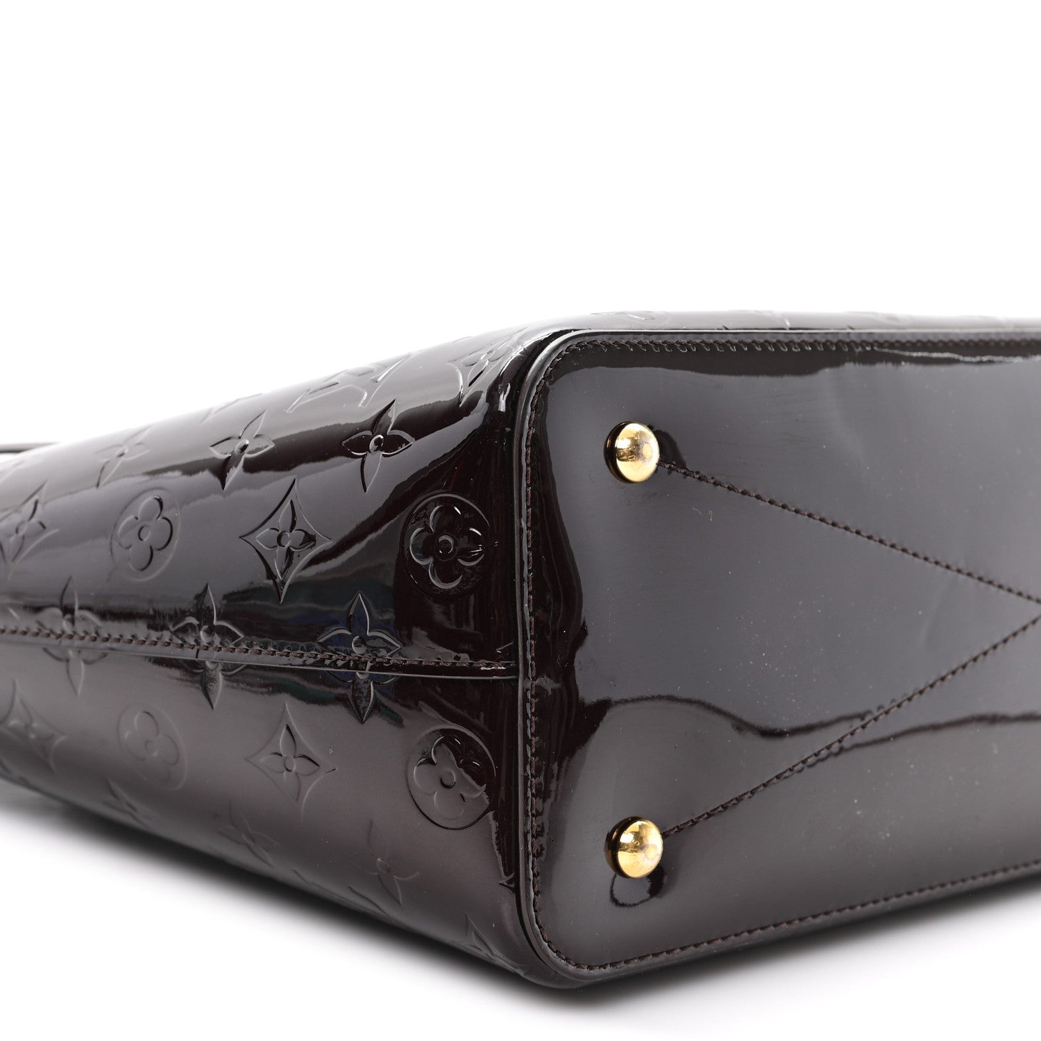 Louis Vuitton Vernis Long Beach MM Amarante