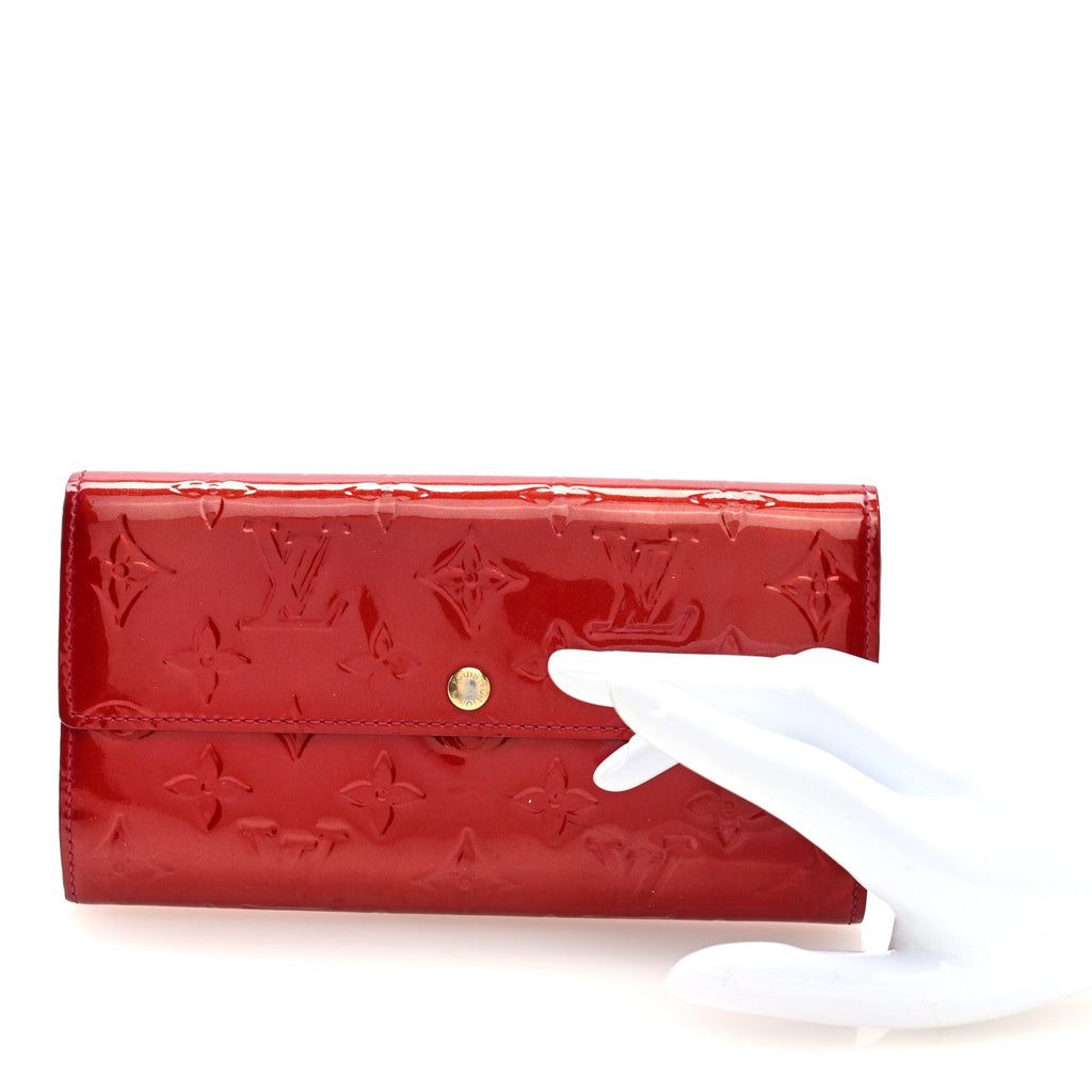 Louis Vuitton Vernis Sarah Wallet Pomme D'Amour