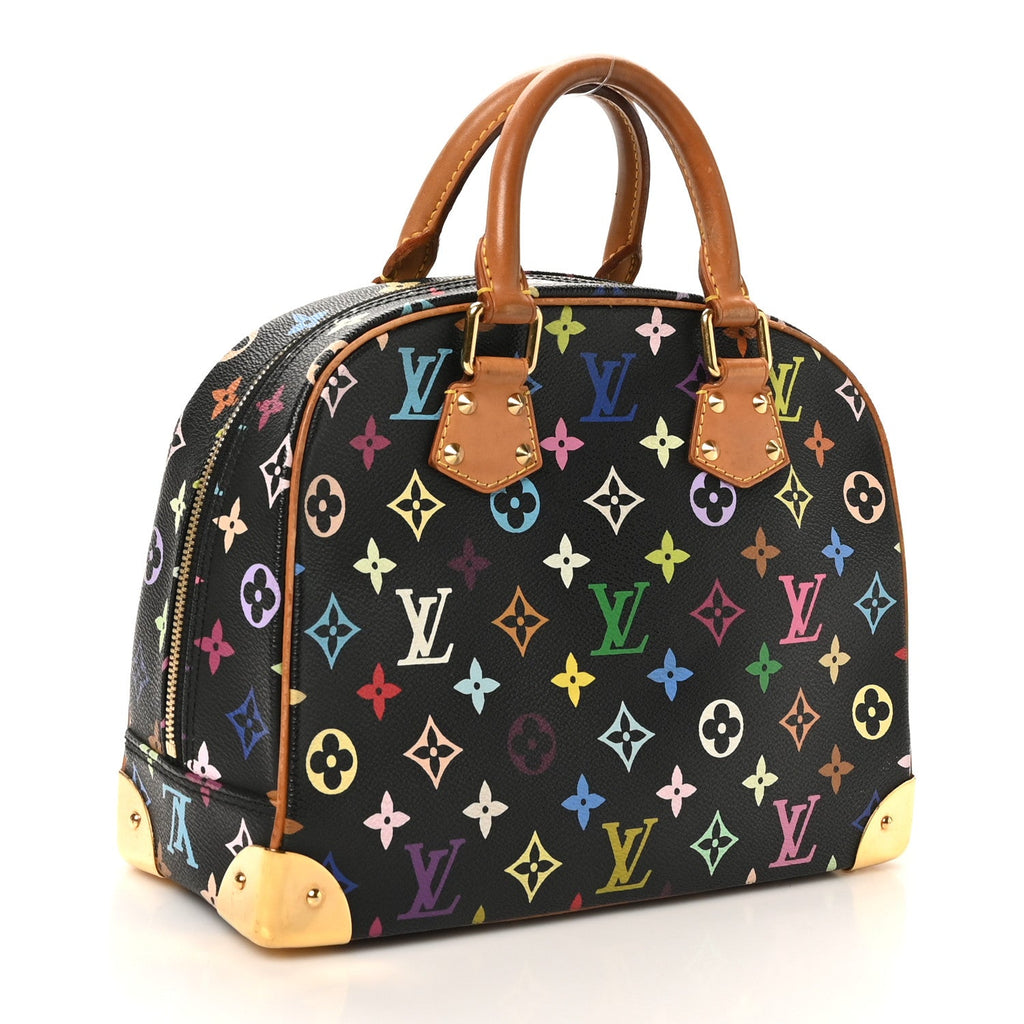 Louis Vuitton Monogram Multicolor Trouville Black