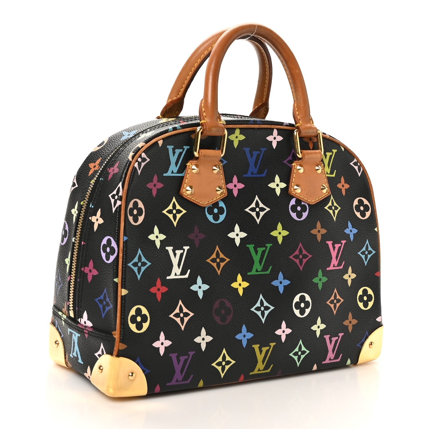 Louis Vuitton Monogram Multicolor Trouville Black